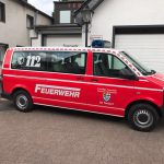 Werbetechnik Jentges und der Mannschaftseinsatzwagen der Feuerwehr Tondorf